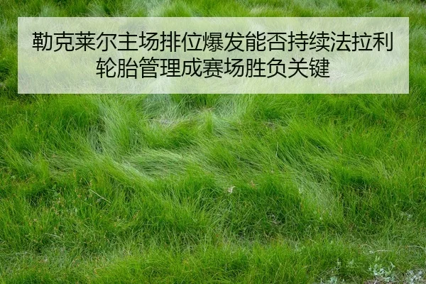 勒克莱尔主场排位爆发能否持续法拉利轮胎管理成赛场胜负关键